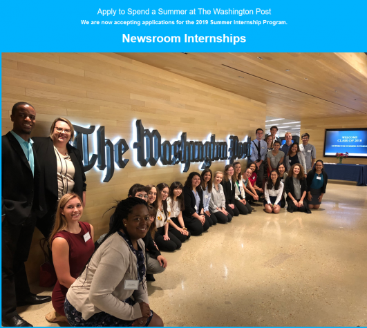 The Washington Post Newsroom Summer Internship Program